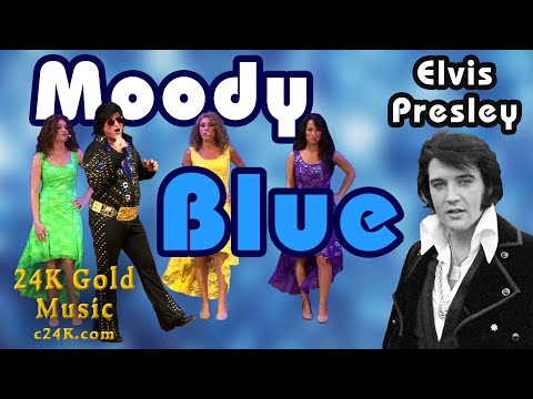 MOODY BLUE - 24K Gold Music - Elvis Presley 70s TRIBUTE Set - Oldies But Goodies - LIVE Concert!