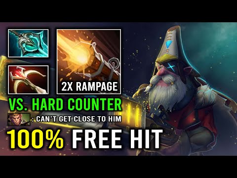 100% Free Hit Nothing Can Get Close 2x Rampage Sniper 1Kill Per Min Vs Counter Pick Dota 2