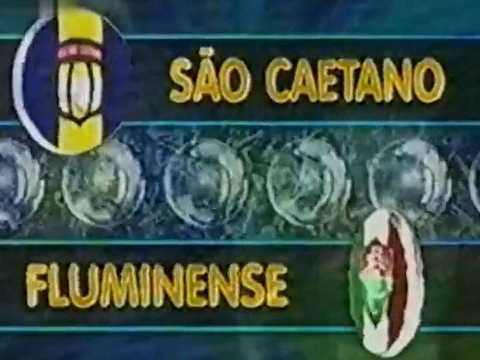 Chamada São Caetano x Fluminense - Globo (2002)