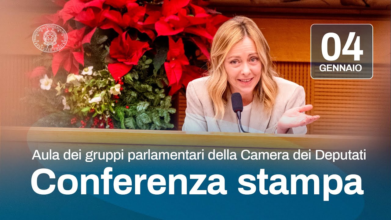 Ecco i punti principali della conferenza della premier del 4 gennaio 2021