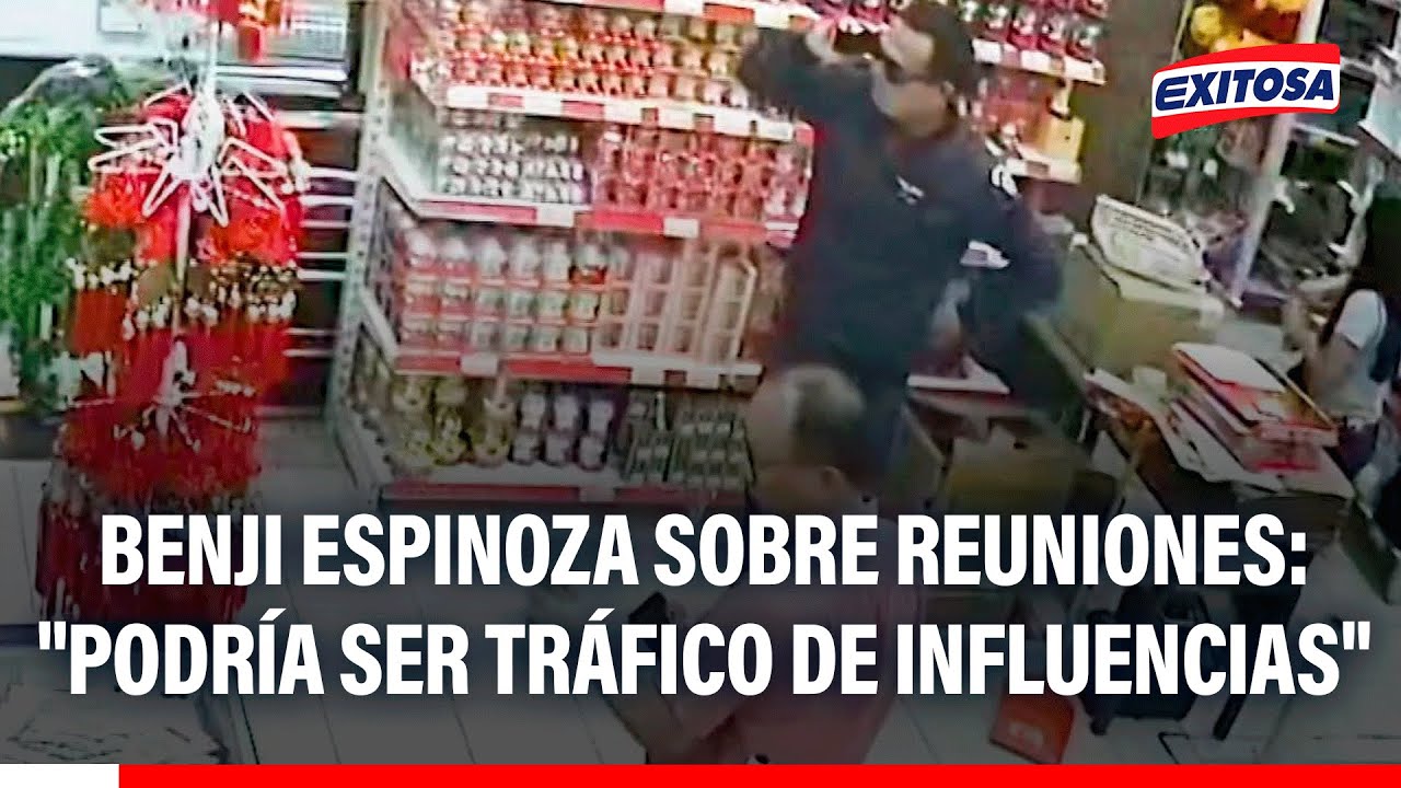 🔴🔵 Benji Espinoza sobre reuniones con empresario chino: "Podría ser tráfico de influencias"