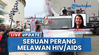 Dorong Indonesia Bebas dari HIV/AIDS, Ribuan Warga Ikuti Pawai Akbar Peringati HAS di Jayapura