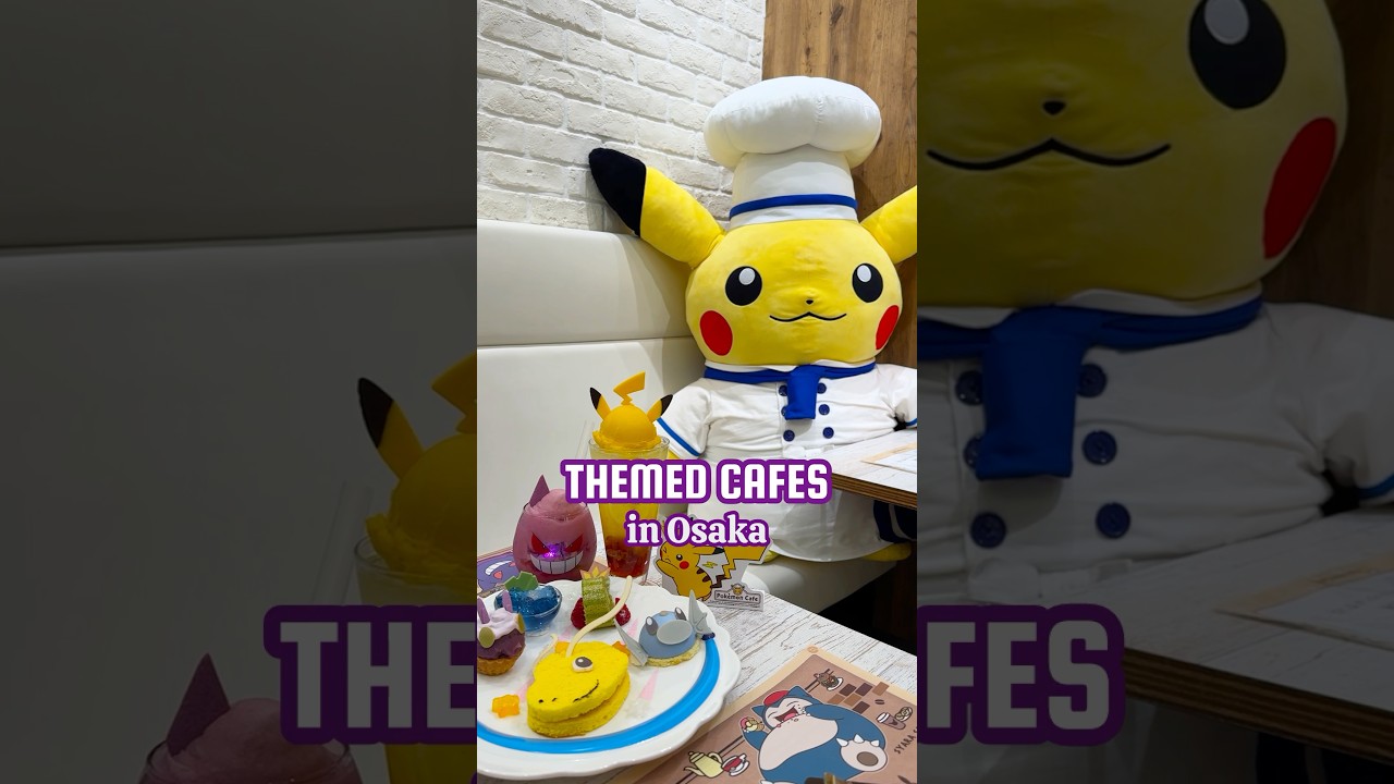 Osaka’s Themed Cafes (permanent)