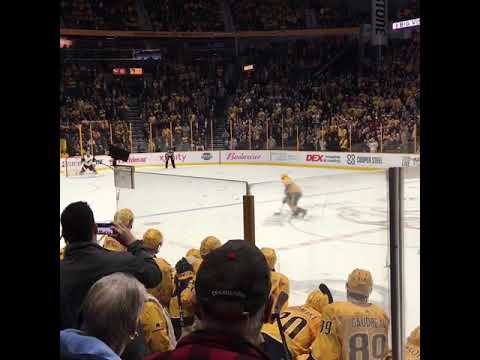 Nashville Predators Overtinr Shootout Win vs. Arizona Coyotes in Smashville 1/18/18