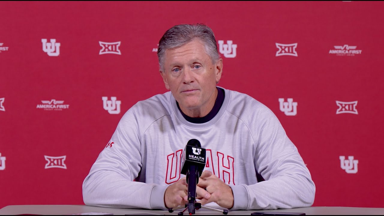 Head Coach Kyle Whittingham Utah Football Press Conference | 11.11.24