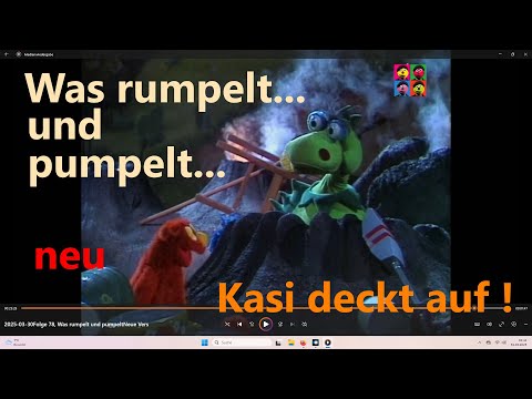 Kasi deckt auf : Was rumpelt und pumpelt im Kraterkeller?