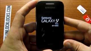 How To Unlock Samsung Galaxy Y GT-S5363 By Unlock Code From UnlockLocks.COM