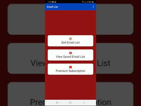 Email List