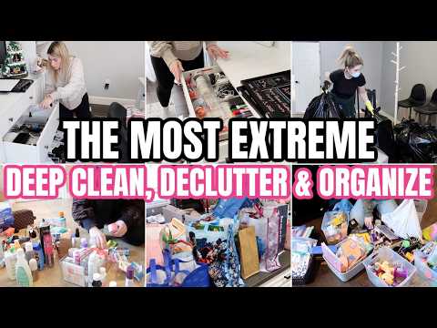 THE MOST EXTREME DEEP CLEANING, DECLUTTERING & ORGANIZING | WHOLE HOUSE DECLUTTER 2026