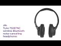 Накладні навушники JBL T750 BTNC Black (JBLT750BTNCBLK) 4