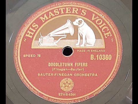 Sauter - Finegan Orchestra  'Doodletown Fifers' 1952 78 rpm