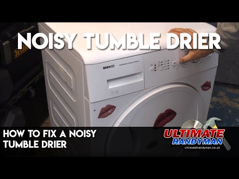 How to fix a noisy tumble drier | rumbling tumble drier