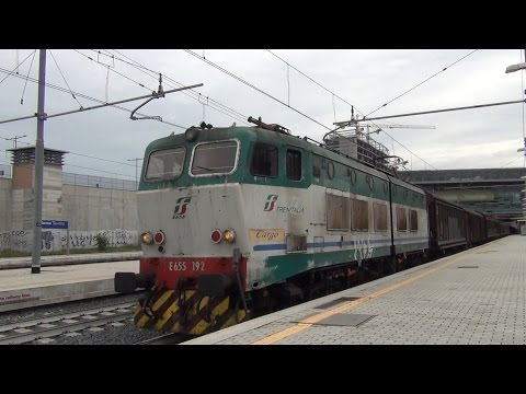 E655.192 sul MRV 58668 Villa San Giovanni B. - Venezia Marghera Scalo, in transito a Roma Tiburtina