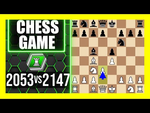 Bishop's Opening: Vienna Hybrid, Spielmann Attack, Tactical Chess Game, Watch and Learn