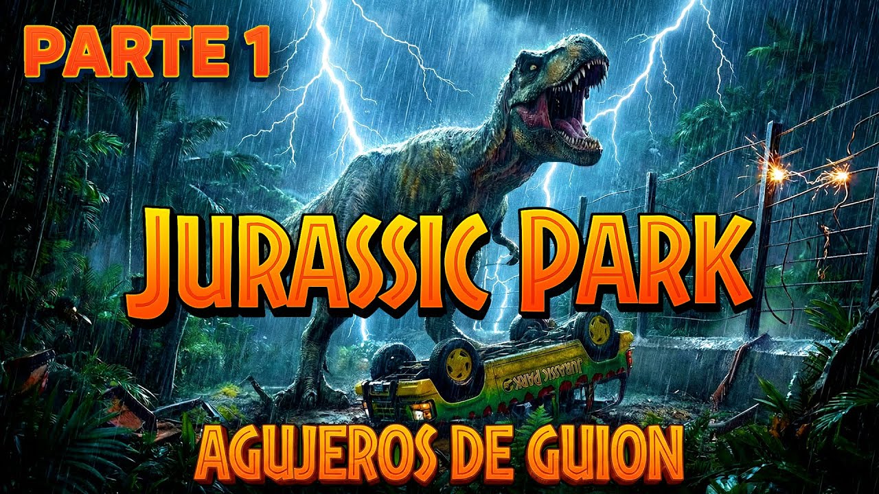 Agujeros de Guion: JURASSIC PARK 1 (1993) - Parte 1 - (Errores, review, crítica, análisis y resumen)