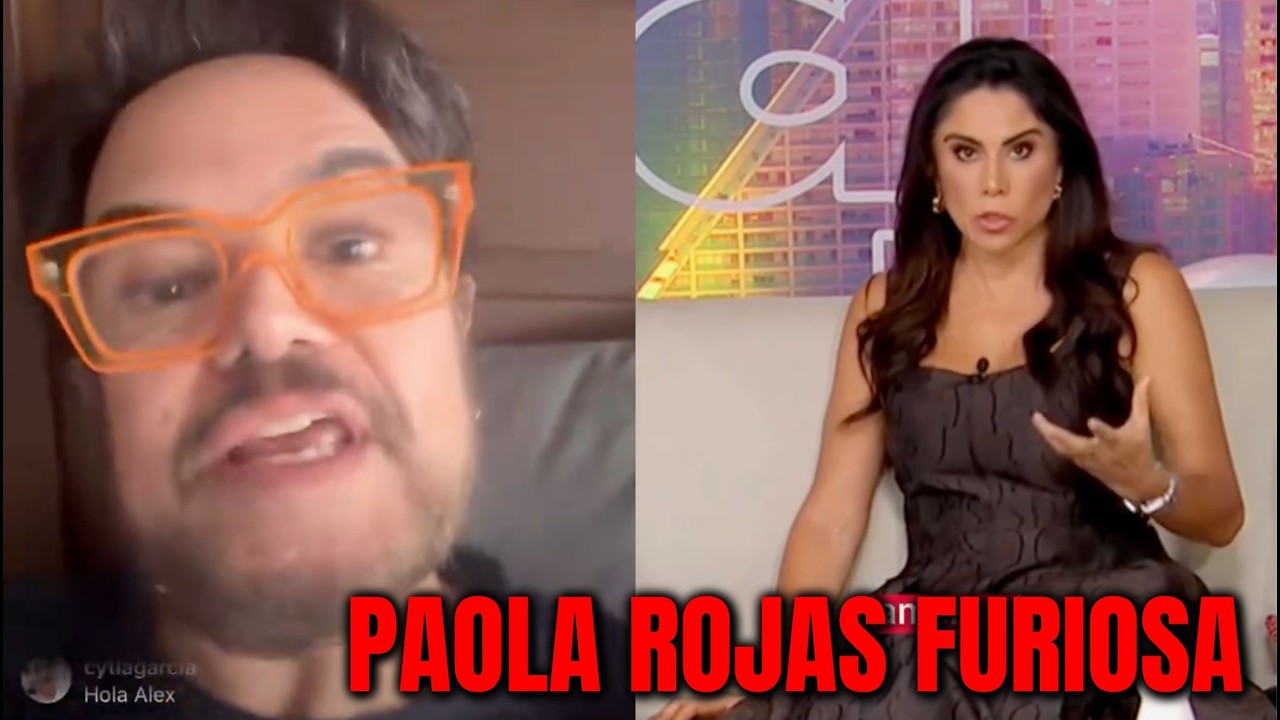 PAOLA ROJAS le manda MENSAJE a ALEKS SYNTEK: CONMIGO NO TE METAS