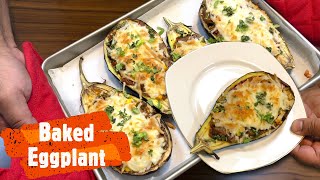 How to bake delicious stuffed eggplant  - Recipe by Food Hacks