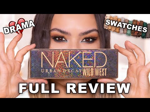 *NEW PALETTE* URBAN DECAY NAKED WILD WEST EYESHADOW PALETTE REVIEW + SWATCHES | Maryam Maquillage