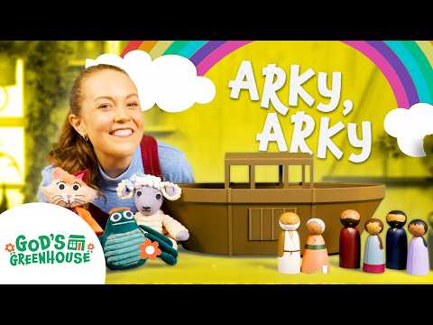 Arky, Arky Puppet Show Song | Fun Christian Songs for Toddlers 🎵 - Kingdom Kids Zone, Sing With Me - God's Greenhouse | Bible Songs for Kids (by Minno)