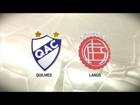Quilmes vs. Lanús. Fecha 7. Torneo de Primera División 2016/2017. FPT