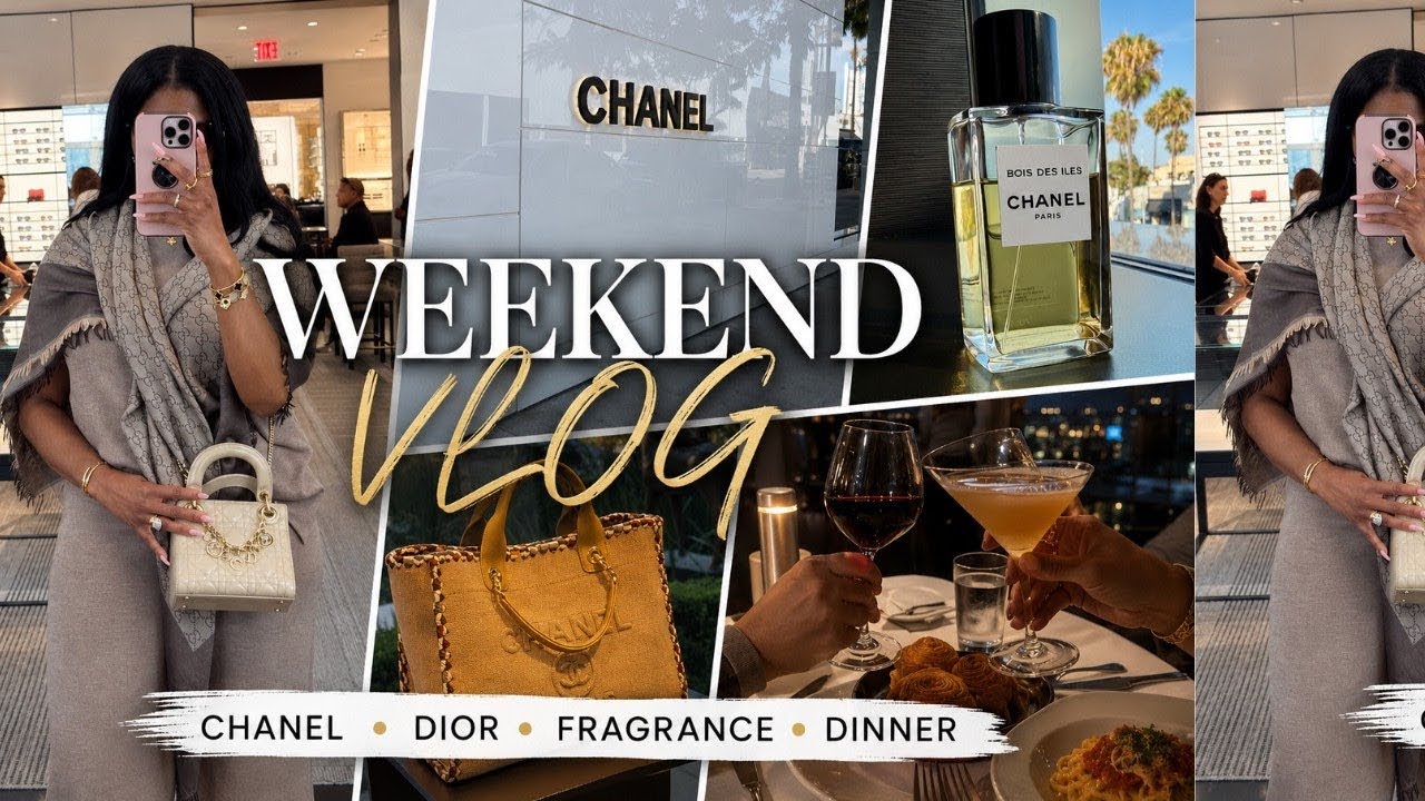 A Luxury Weekend in Beverly Hills ✨ Unboxing Chanel, Dior & Fragrances