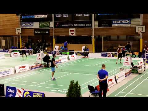 Czech Open 2017 - MS LEE Zii Jia - Milan Ludík 3. game