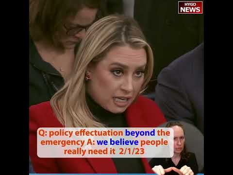 Q: policy effectuation beyond the emergency A: we believe people really need it