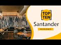 Top 10 Best Restaurants to Visit in Santander | Spain - English