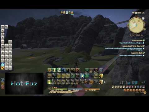 FFXIV Botany 66-68 leve leveling