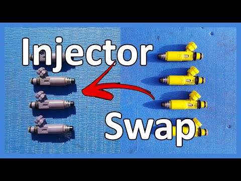 Installing Bigger Fuel Injectors (RX8 Yellows / 1.8VVT NBFL) | Supercharging the MX5 / Miata Ep 21