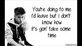 Justin Bieber - Thought Of You ( Lyrics )