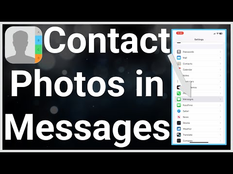 How To Turn On Or Off Contact Photos In Messages