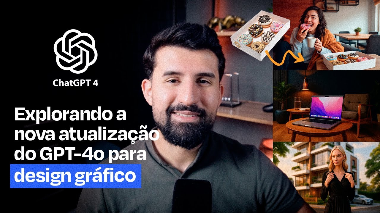 GPT-4o para DESIGNERS GRÁFICOS: As Novas Funções de Imagem que Vão Mudar Tudo!