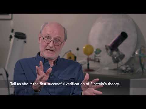 Astro101 - "When was Einstein's prediction for the deflection of light verified?"