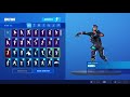 Tilted Teknique With Almost Every Emote-Fortnite
