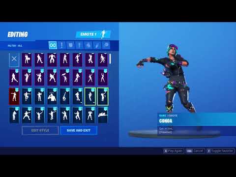 Tilted Teknique With Almost Every Emote-Fortnite