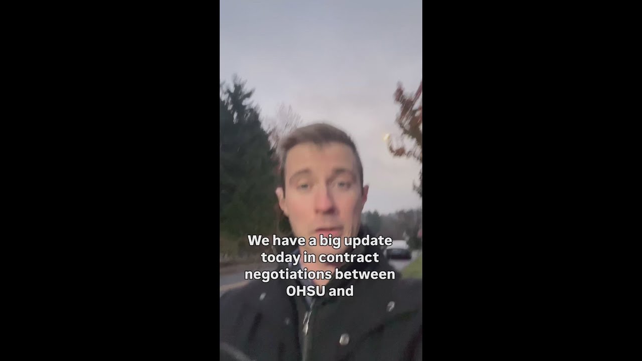 OHSU president believes a contract agreement with union could come soon