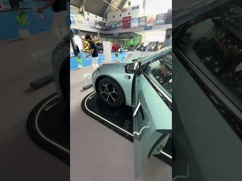 All Electric Deepal L07 displayed at Changan Stall at Pakwheels New Wheels Expo!