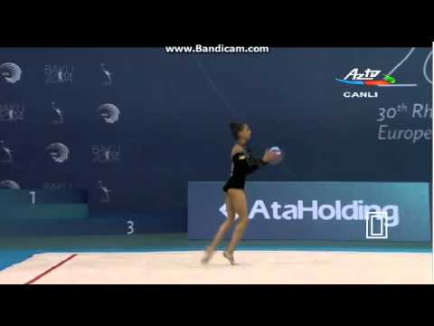 Яна Ярош Мяч - Чемпионат Европы 2014