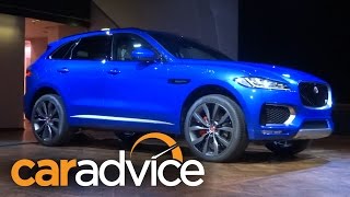Jaguar F-Pace Preview Walk Around