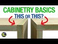 Cabinetry Basics Part 1 [video 435]