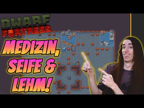 Dwarf Fortress Anfänger Guide Part 6 - Medizin, Seife und Lehm! (Steam Edition)