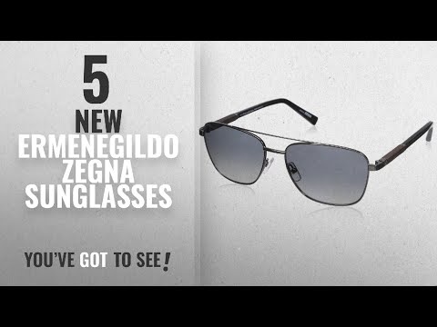 Top 10 Ermenegildo Zegna Sunglasses [ Winter 2018 ]: Ermenegildo Zegna Men's EZ0014 Sunglasses,