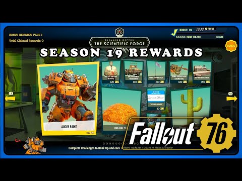 Fallout 76: SEASON 19 ALL Rewards Revealed! Starts: 03 December 2024