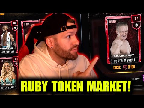 *RUBY TOKEN MARKET IS HERE* WWE2K24 MyFACTION UPDATES