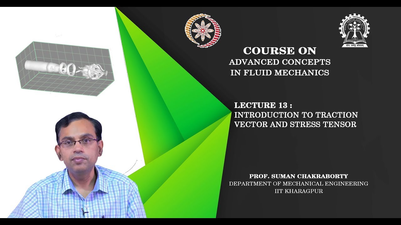 Lecture 13 : Introduction to traction vector and stress tensor