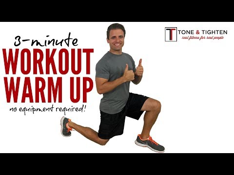 Quick At Home Warm Up Before Workout