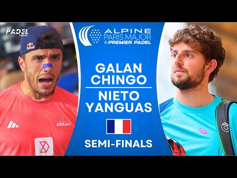 SEMI-FINAL PARIS 🤯 Galán & Chingotto vs Nieto & Yanguas | Premier Padel | Paris Major | Highlights