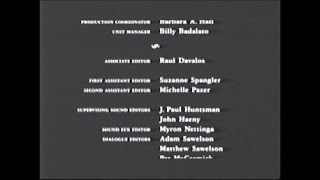 Benny & Joon (1993) End Credits (Cinemax 2012)