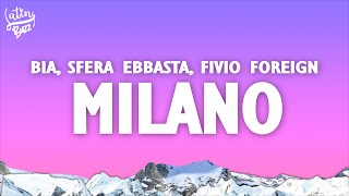 BIA, Sfera Ebbasta, Fivio Foreign - MILANO (Letra/Lyrics)